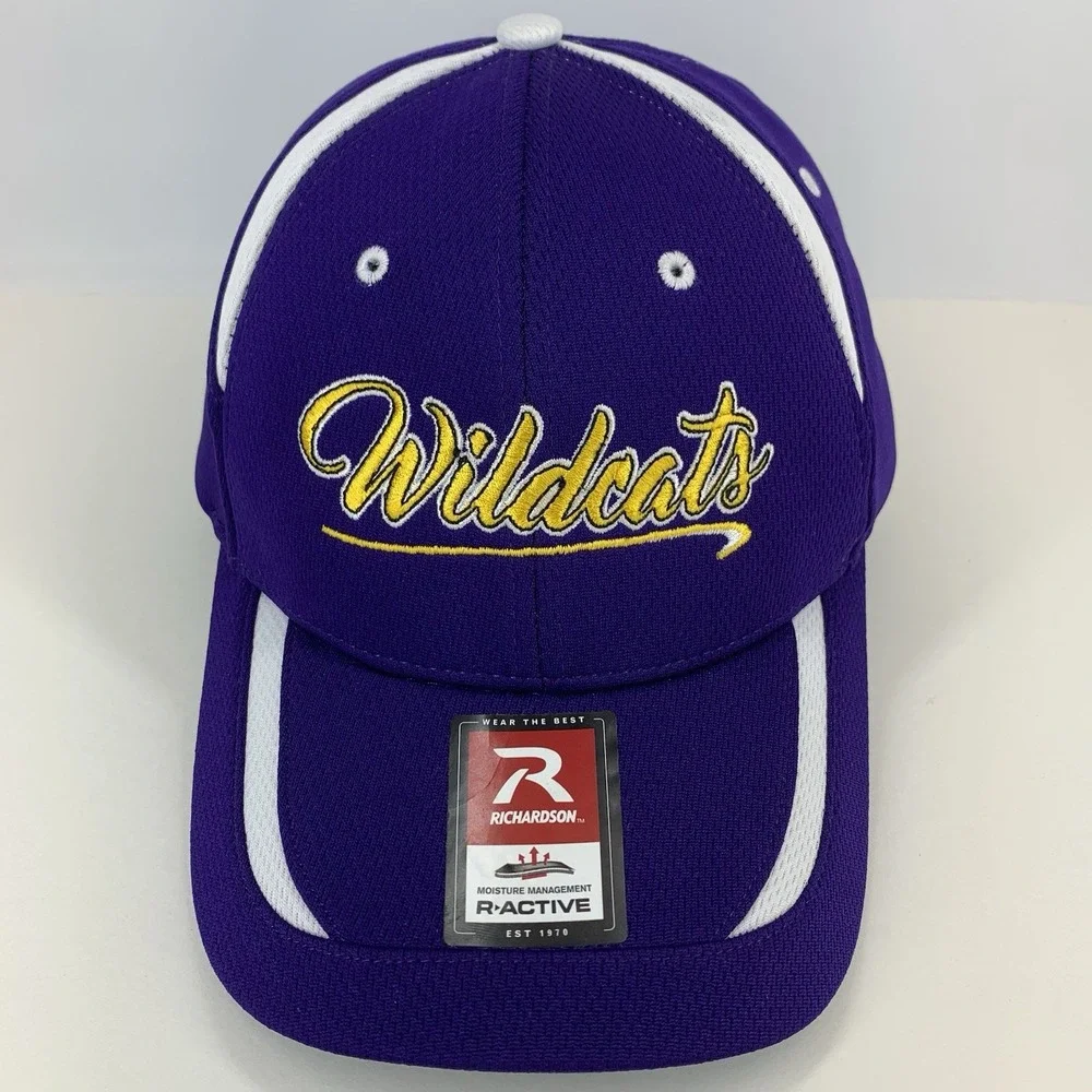 Wildcats Hat Kansas State Purple Richardson 416 Adjustable Baseball Cap STAIN
